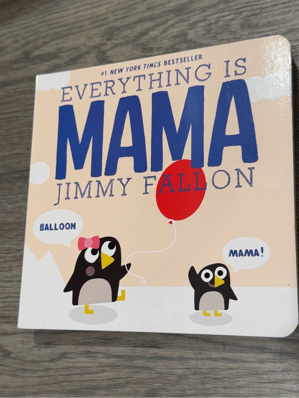 Jimmy Fallon Everything Is Mama Children's Board Book 2019 Feiwel & Friends